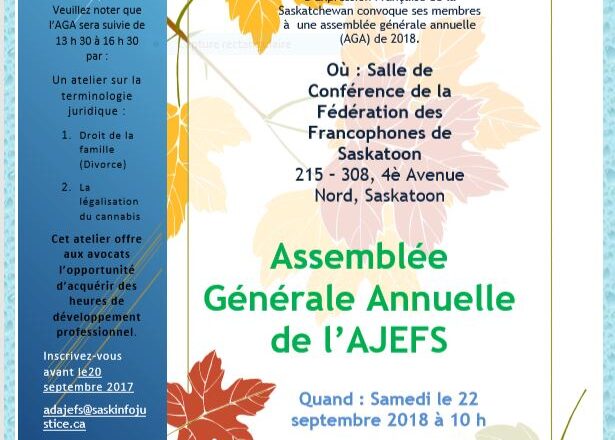 Assemblée générale annuelle 2018