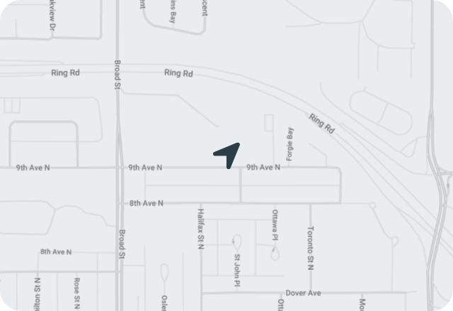 map regina